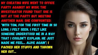 My Cheating Wife Went to Office Party Against My Wish; Investigator Found That She Is Not at Party