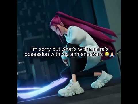 Rumira X big sneakers addiction?!!,  #kpopdemonhunters #mira #rumi