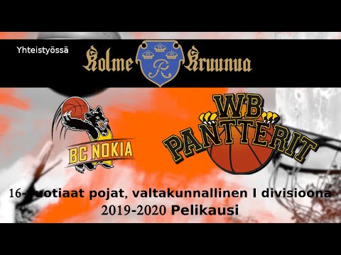 U16 BC Nokia - WB-Pantterit