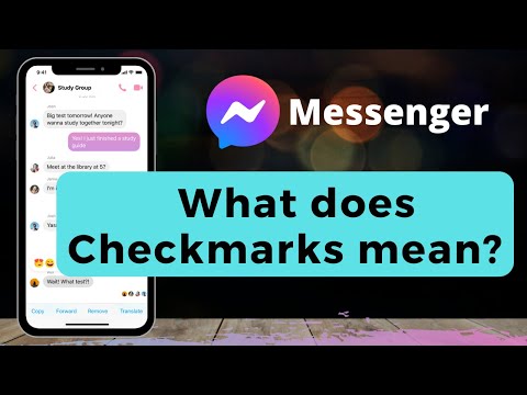 Checkmark On Messenger