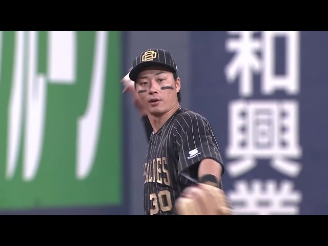 【5回表】ダイビングキャッチ!! バファローズ・廣岡大志 三遊間の鋭い打球を見事アウトにする!! 2025年6月5日 オリックス・バファローズ 対 広島東洋カープ