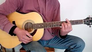 Elvis - In The Ghetto - Guitar Lesson - Learn How To Play Simple Acoustic Rock