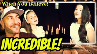 Download lagu Lucy and Martha Thomas - 'When You Believe' | REACTION! mp3
