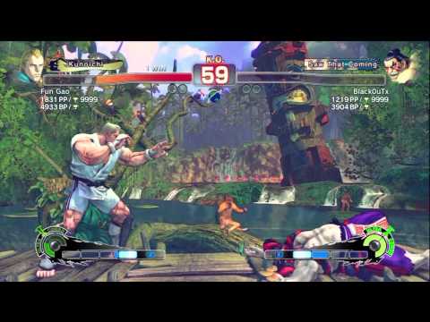 SSF4 AE XBL - Fun Gao (AB) vs Black0uTx (HO)