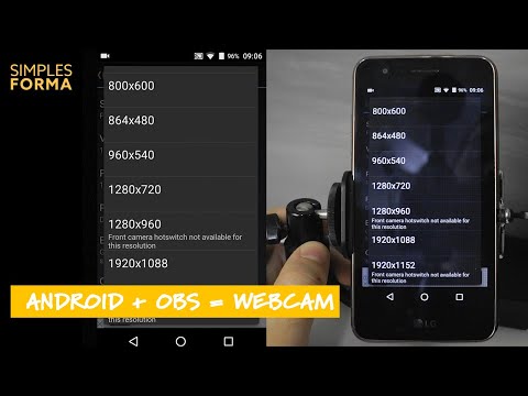 Como usar seu smartphone (Android) como webcam através do OBS Studio - 135