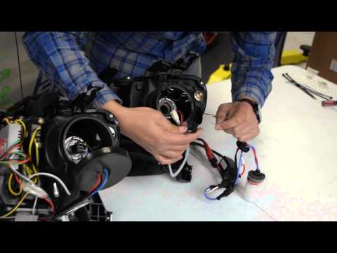 Diode Dynamics HID install on Winjet/Spyder Headlights - Scion FRS and Subaru BRZ