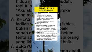 Download lagu Sabar Ikhlas dan Bersyukur mp3 Download lagu Sabar Ikhlas dan Bersyukur mp3