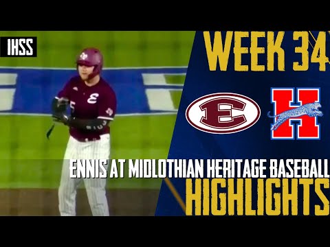 Ennis Edges Midlothian Heritage in 9-Inning Thriller for 15-5A Lead