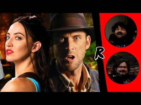 Lara Croft vs Indiana Jones. Epic Rap Battles Of History. - @ERB | RENEGADES REACT