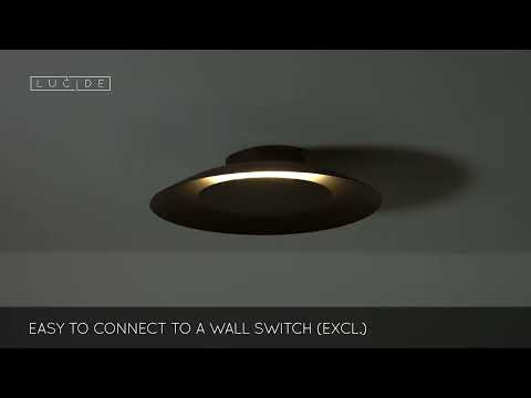 Lucide 79177/12/30 - LED ceiling light FOSKAL LED/12W/230V