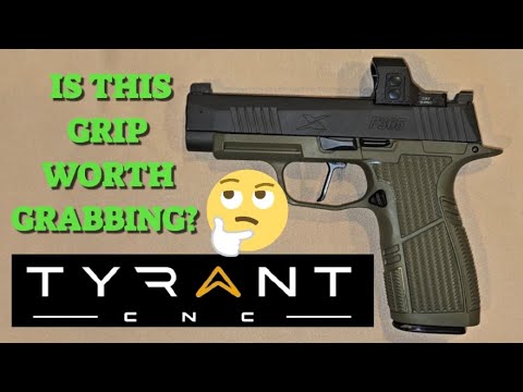 Review of the Tyrant CNC Sig P365 Grip Module (Finally) and also RANGE DAY!!