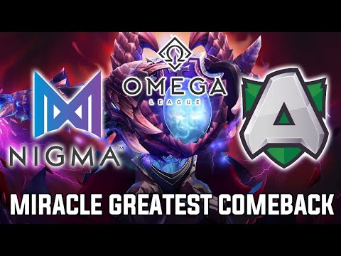 MIRACLE ARC WARDEN GREATEST COMEBACK OF ALL TIME NIGMA VS ALLIANCE GAME 1 OMEGA LEAGUE