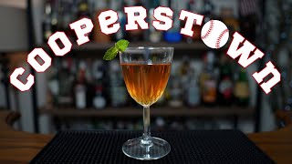 COOPERSTOWN ★ A Cocktail to Celebrate Baseball's Opening Day