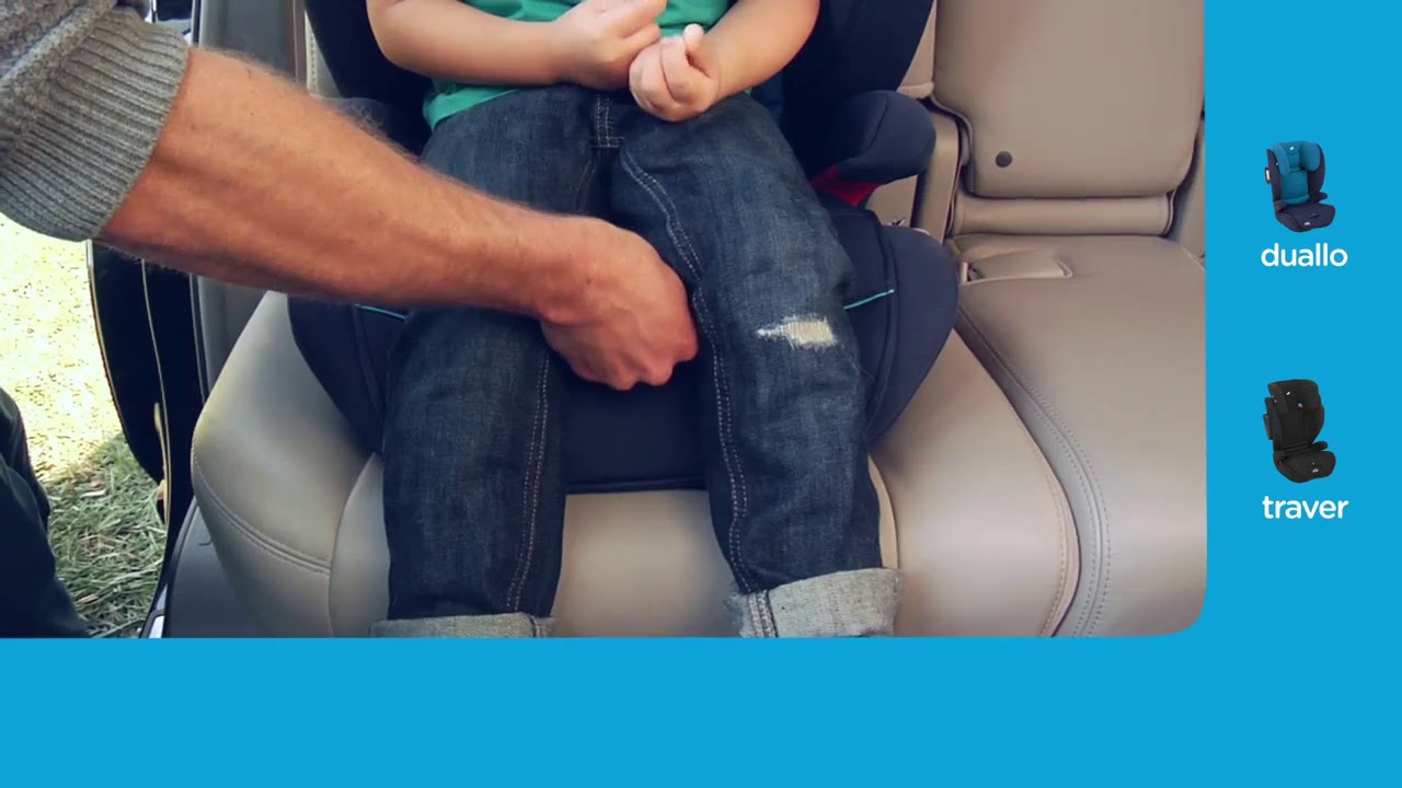 Montaż fotelików Joie Traver™i Duallo™