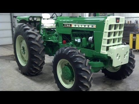 Rare Oliver 1750 Tractor with Mechanical Front-Wheel Drive on Wisconsin Auction