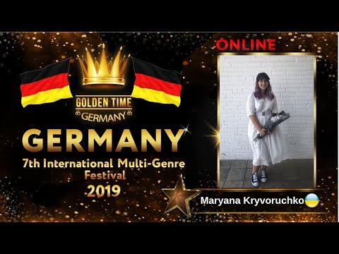 GTG-4114-0058 - Криворучко Марьяна/Maryana Kryvoruchko -  Golden Time Online Germany 2019