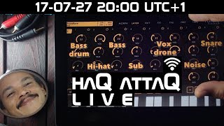 Sequenced sound tutorial │ KASPAR iPad synth - haQ attaQ LIVE ep 16