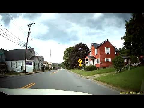 2022 mahaffey from gas and store through town on Rt 36 no audio