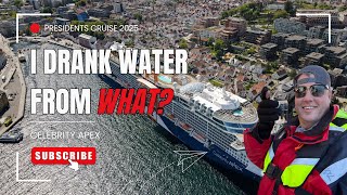 You won't believe where we stopped to have a drink of water | Celebrity Apex | Presidents Cruise