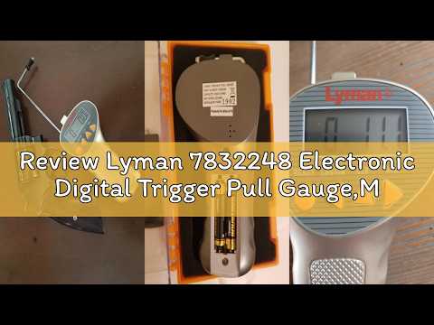 Review Lyman 7832248 Electronic Digital Trigger Pull Gauge,Multi