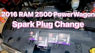 2016 RAM 2500 PowerWagon: Spark Plug Change