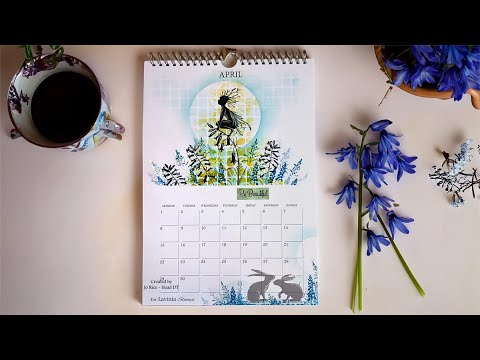 Woodland Sprite Looking Beautiful in April by Jo Rice - A Lavinia Stamps Tutorial