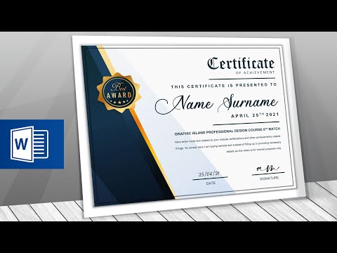 Microsoft Word Logo Design Tutorial How to make logo design in MS Word