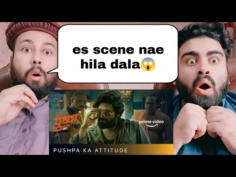 Pushpa Movie Interval Scene | Pakistani Reaction