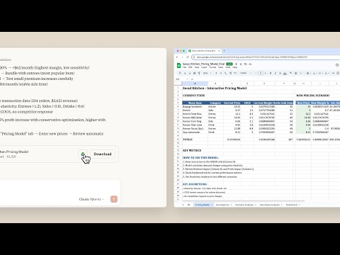 Preview: Claude can create and edit files