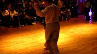 Graciela Gamba & Diego Converti Hong Kong Milonga Dec 3rd 2011 Improvisation
