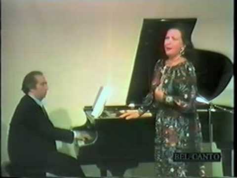 Virginia Zeani Live -  La Voix Umaine - Francis Poulenc