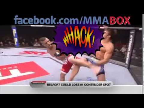 Vitor Cyclone Spin Kick To Luke`s Dome