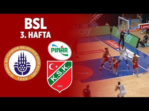 BSL 3. Hafta Özet | İstanbul BBSK 84-89 Pınar Karşıyaka
