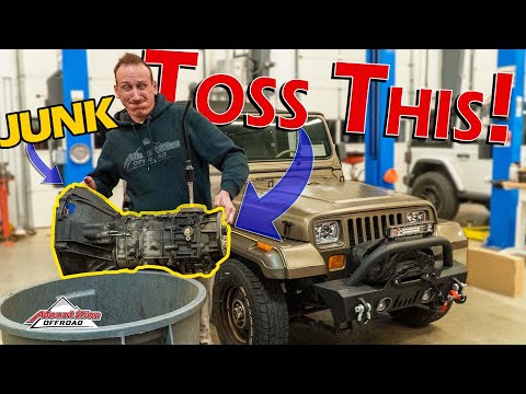 French Car Parts--What was Jeep Thinking?! YJ Trans Swap