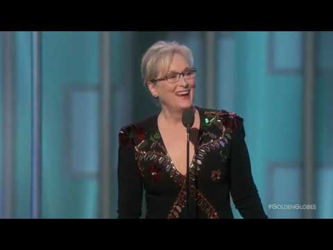 , title : 'Meryl Streep powerful speech at the Golden Globes (2017)'