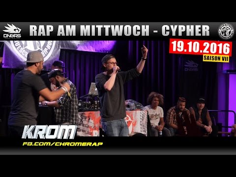 RAP AM MITTWOCH MÜNCHEN: 19.10.16 Die Cypher feat. KROM, MIGHTY P. uvm. (1/4)