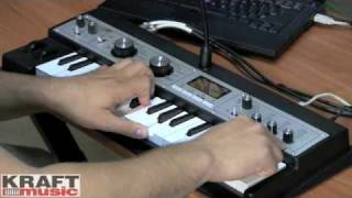 Video thumbnail for Kraft Music - Korg microKORG XL Demo with Rich Formidoni by Kraft Music