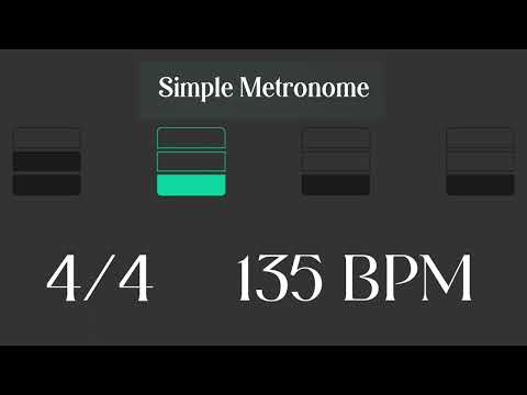 Metronome - 135 BPM