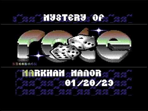 C64 Crack: The Mystery of Markham Manor+ by Raiders of the Lost Empire ! 20 January 2023 !
