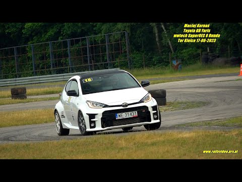 Maciej Kornaś - Toyota GR Yaris - wwtech SuperOES 6 Runda Tor Kielce 17-06-2023