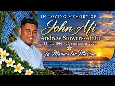 Funeral & Burial of John-Afi Andrews Stowers-Atafu