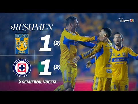 TIGRES 1(2)-(2)1 CRUZ AZUL | ¡Los Felinos están en una nueva Final con drama en el Volcán!