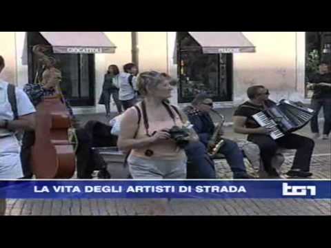 Artisti di Strada di Roma sul TG1