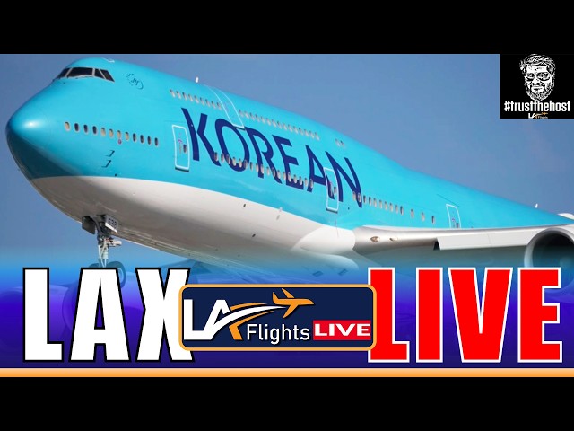 🔴LIVE LAX! | March 21st | PLANE SPOTTING | LOS ANGELES AIRPORT PLANE SPOTTING SDDEFAULT Thumbnail