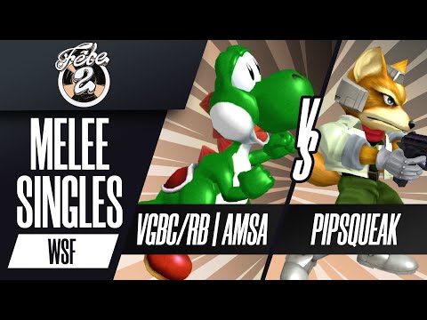 VGBC/RB | aMSa vs. Pipsqueak - Melee Singles Winners Semis - Fete 2