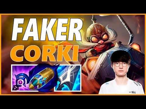 ⚡FAKER CORKI MID GAMEPLAY⚡SEASON 12 LEAGUE OF LEGENDS