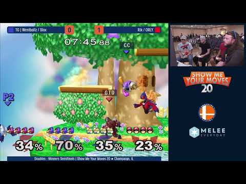 Show Me Your Moves 20 - TG | Westballz / Slox vs Rik / ORLY - Doubles - Winners Semifinals