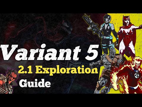 Variant 5 Blood & Venom Ch 2.2 100% Exploration Guide + Easy Paths! | Marvel Contest Of Champions