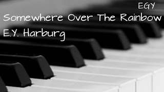Somewhere Over The Rainbow Cover (E.Y. Harburg) - Instrumental (Piano) - EGY