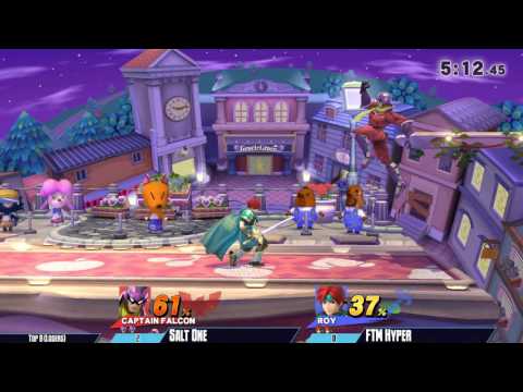 GB Aug 13, 2016 - SSB4 Singles - Top 8 (Losers) - Salt One vs FTM Hyper
